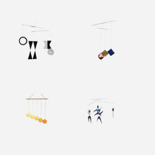 Lot de 4 Mobiles Montessori