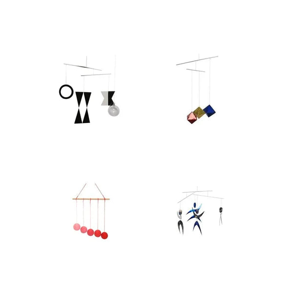 Lot de 4 Mobiles Montessori