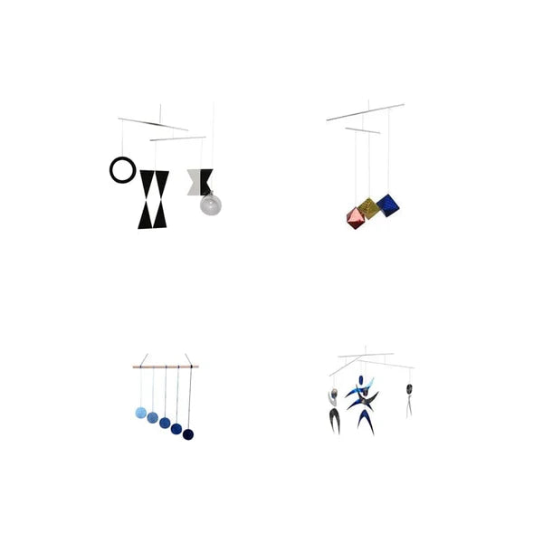 Lot de 4 Mobiles Montessori