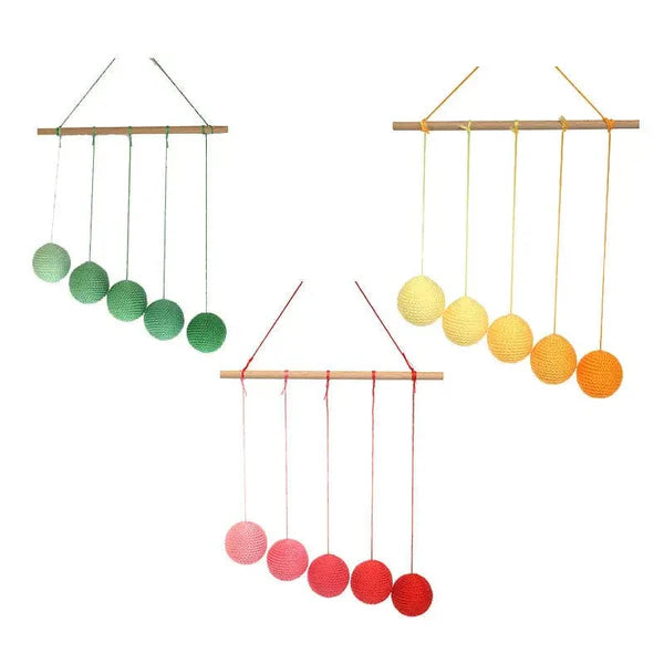 Lot de 4 Mobiles Montessori