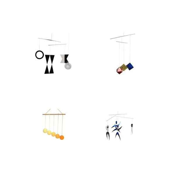 Lot de 4 Mobiles Montessori