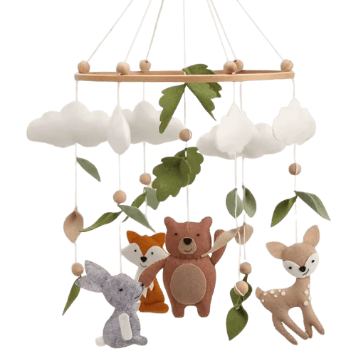 Mobile Bebe Animaux Foret