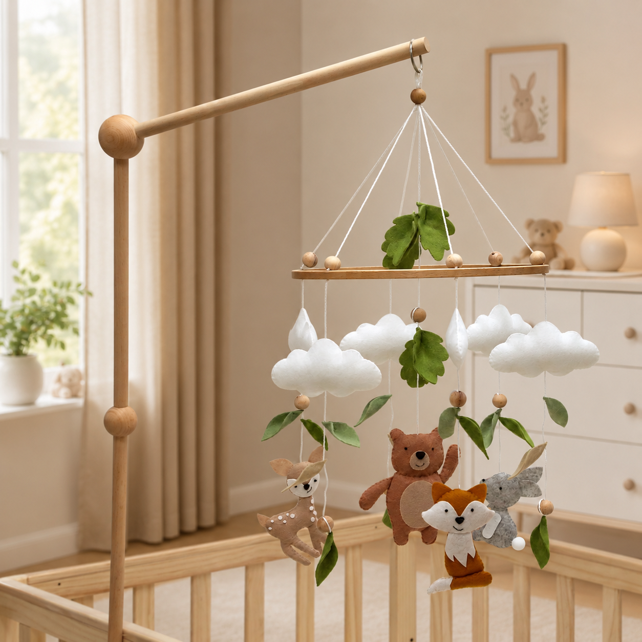 Mobile Bebe Animaux Foret