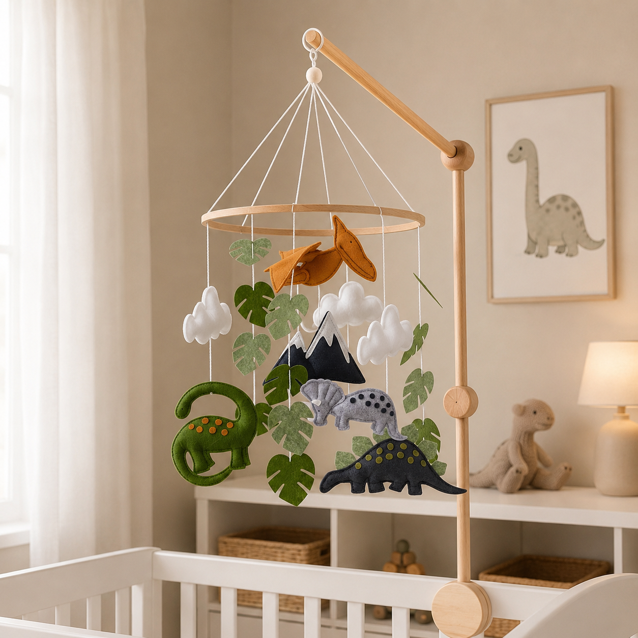 Mobile Dinosaure Bebe